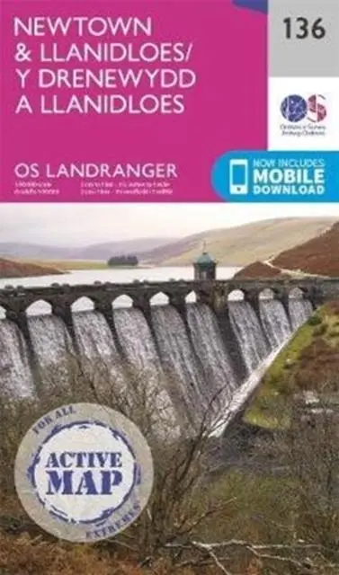Cover: 9780319475706 | Newtown &amp; Llanidloes | (Land-)Karte | Karte/Landkarte | Englisch