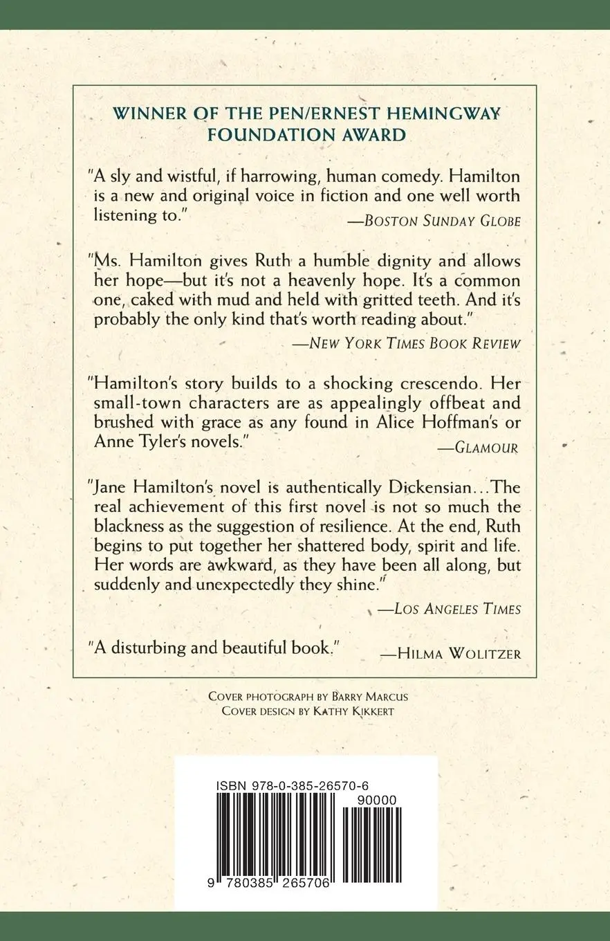Rückseite: 9780385265706 | The Book of Ruth | A Novel | Jane Hamilton | Taschenbuch | Englisch