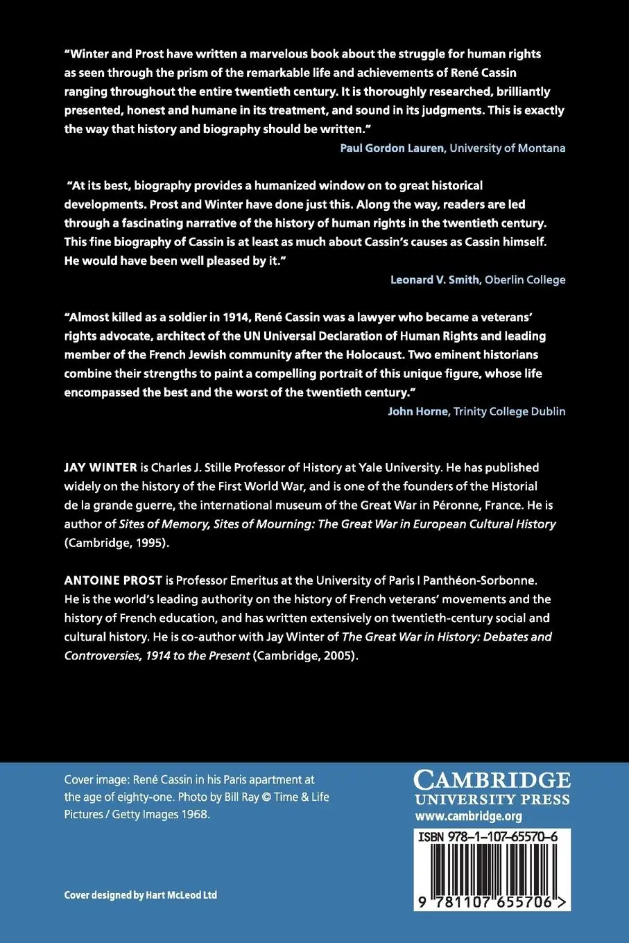 Rückseite: 9781107655706 | René Cassin and Human Rights | Jay Winter (u. a.) | Taschenbuch | 2013