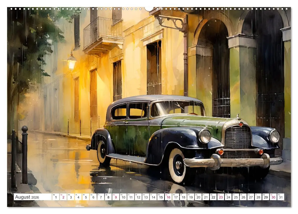 Bild: 9783457475706 | Oldtimer - Vergangenheit neu entdeckt (Wandkalender 2026 DIN A2...