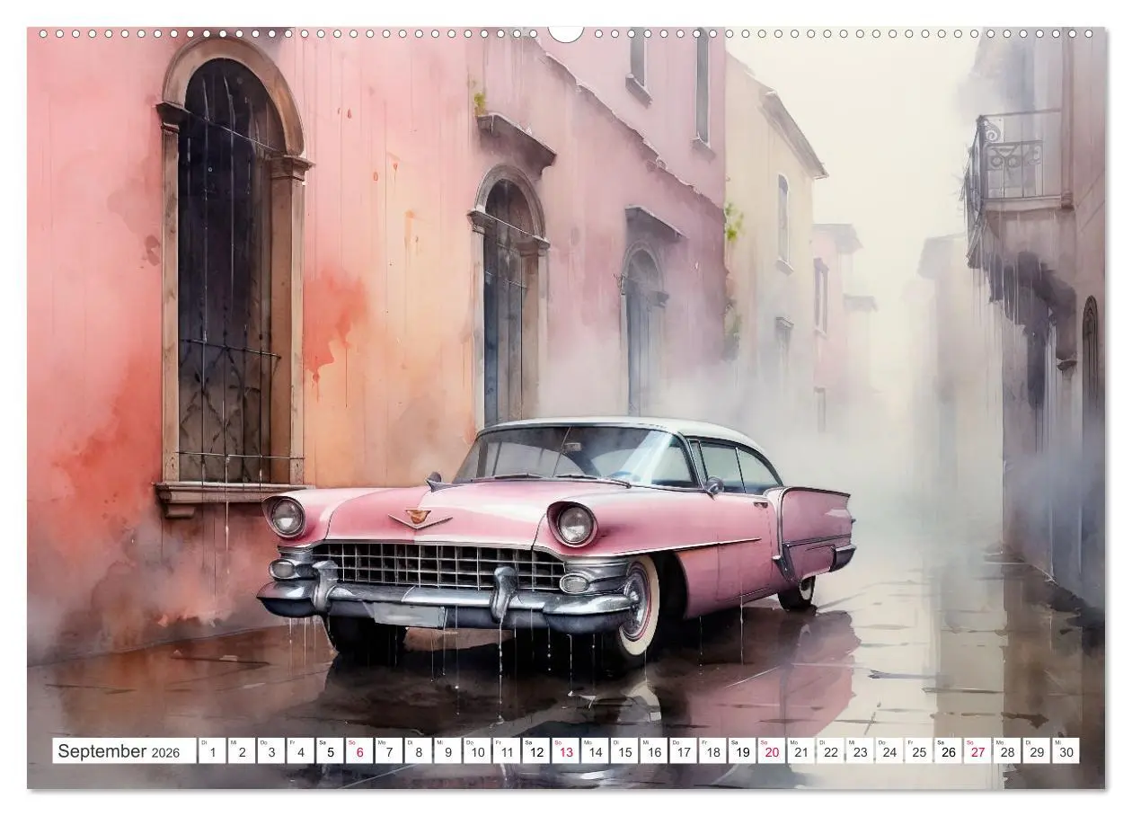 Bild: 9783457475706 | Oldtimer - Vergangenheit neu entdeckt (Wandkalender 2026 DIN A2...