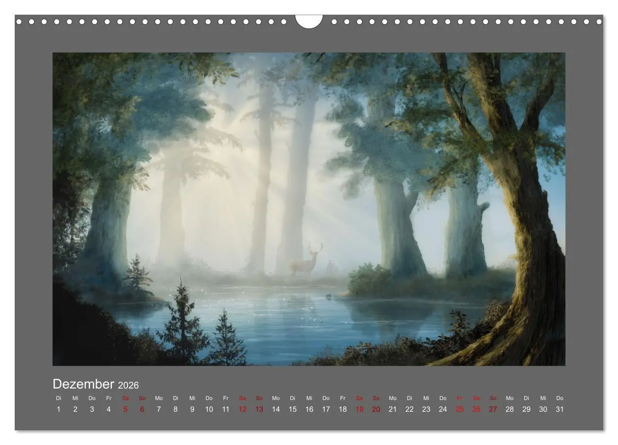 Bild: 9783457545706 | Geheimnisse des alten Waldes (Wandkalender 2026 DIN A3 quer),...