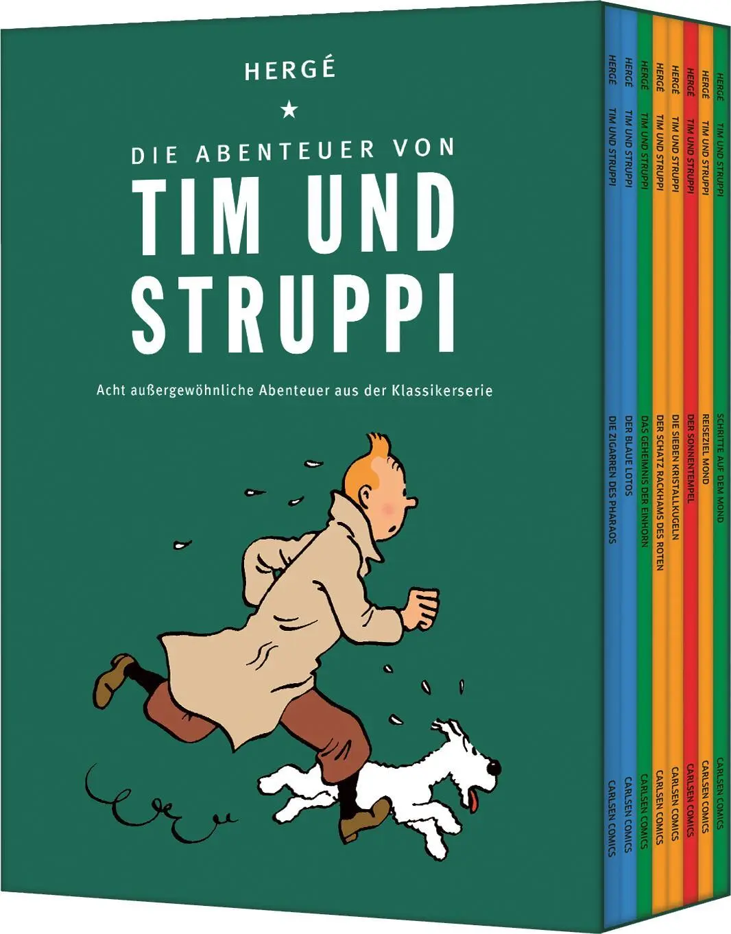 Cover: 9783551805706 | Tim und Struppi: Die Abenteuer von Tim und Struppi | Hergé | Box