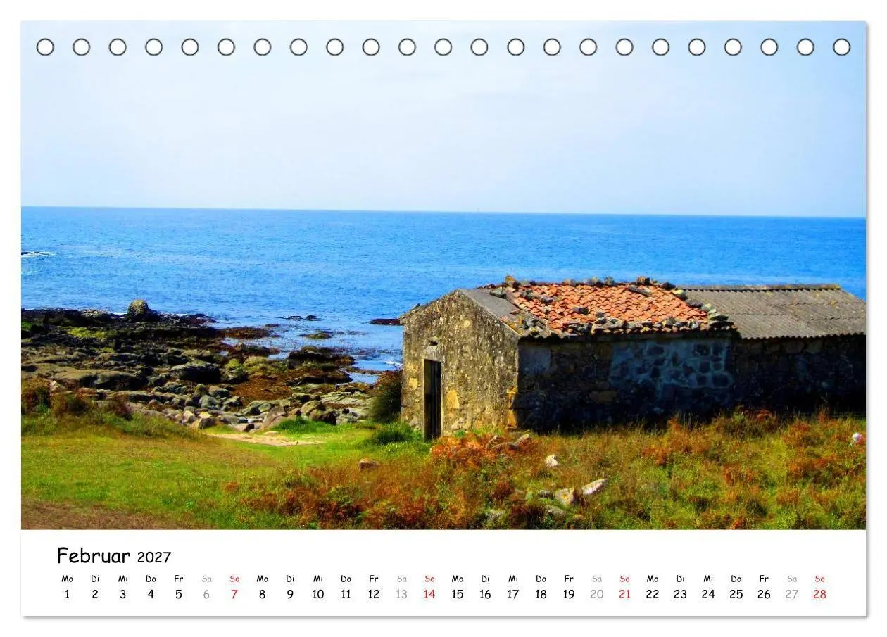 Bild: 9783569965706 | Camino Portugues - Jakobsweg (Tischkalender 2027 DIN A5 quer),...