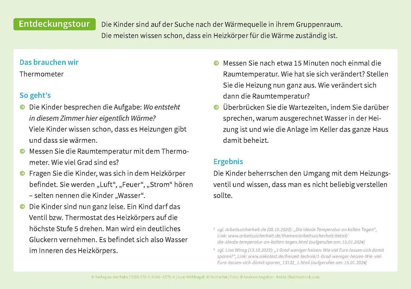 Bild: 9783834665706 | Gemeinsam für den Klimaschutz! Energie | Christina Braun | Box | 32 S.