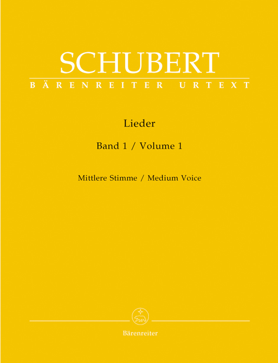 Cover: 9790006525706 | Lieder Volume 1 Medium Voice &amp; Piano | Mittlere Stimme / Medium Voice