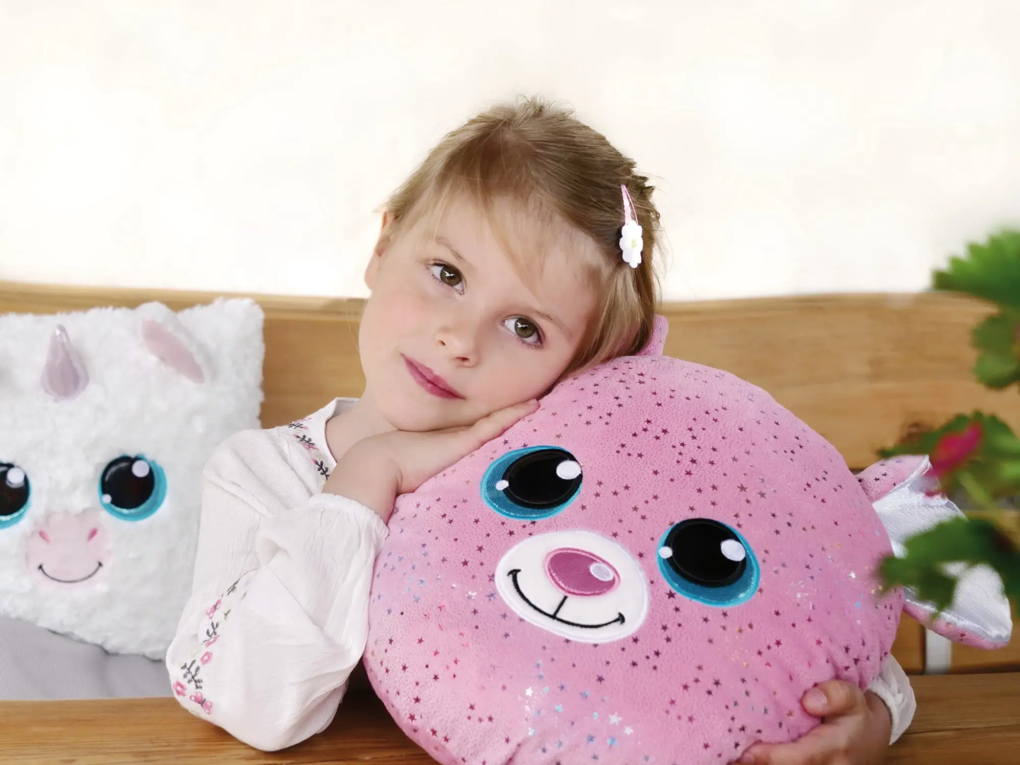 Cover: 4012390485806 | Nici 48580 Kissen GLUBSCHIS Maus Miss Mausie 32x32cm | Glubschis
