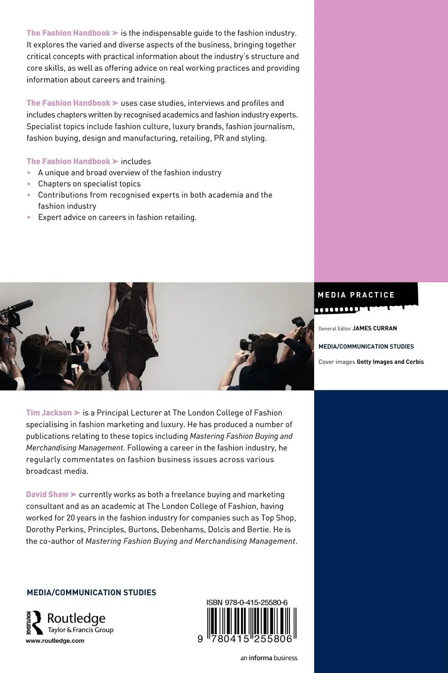 Rückseite: 9780415255806 | The Fashion Handbook | Tim Jackson (u. a.) | Taschenbuch | Englisch