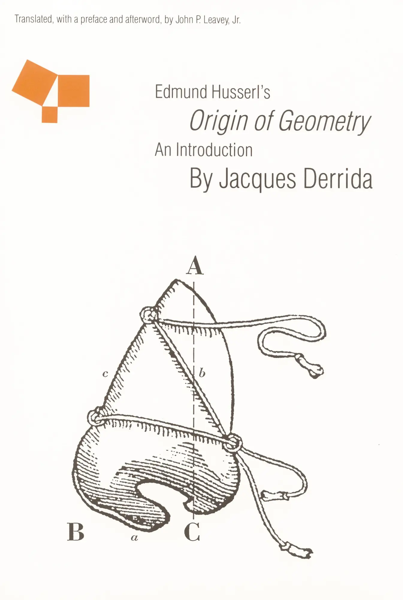Cover: 9780803265806 | Edmund Husserl's "Origin of Geometry" | An Introduction | Derrida