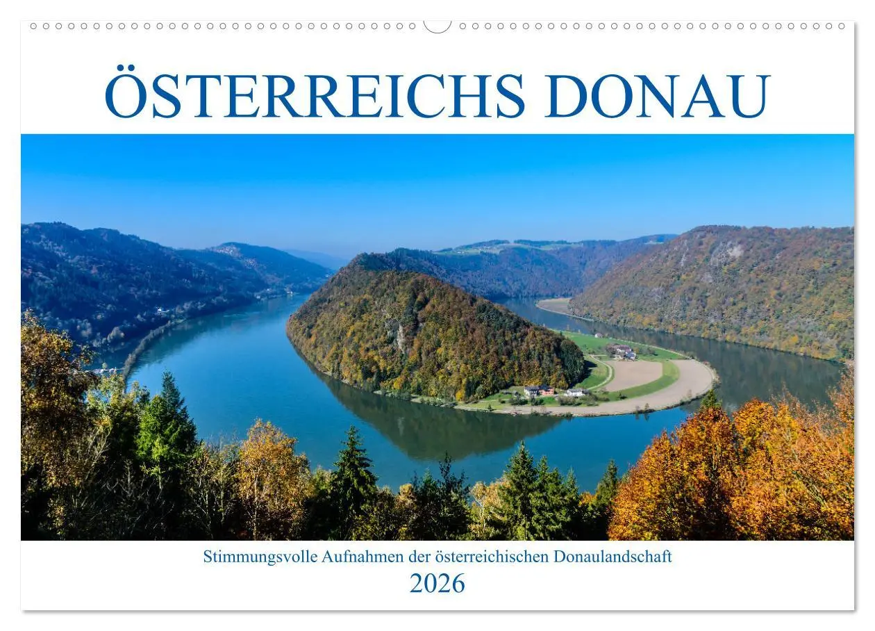 Cover: 9783457605806 | Österreichs Donau (Wandkalender 2026 DIN A2 quer), CALVENDO...