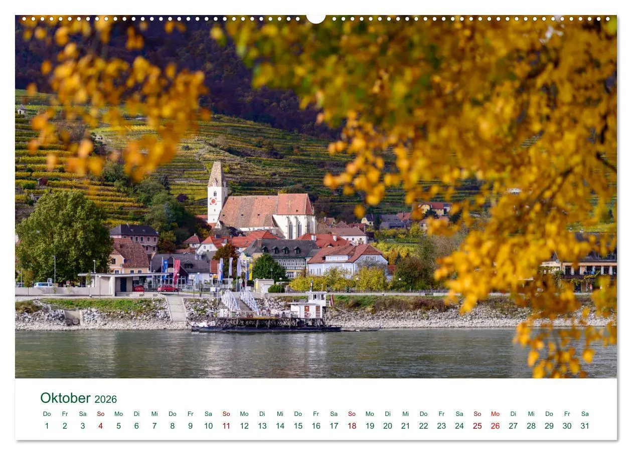 Bild: 9783457605806 | Österreichs Donau (Wandkalender 2026 DIN A2 quer), CALVENDO...