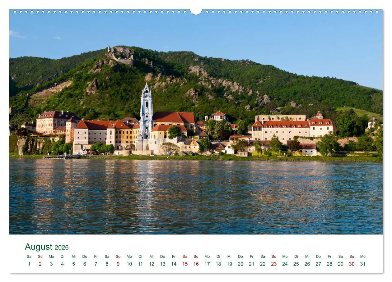 Bild: 9783457605806 | Österreichs Donau (Wandkalender 2026 DIN A2 quer), CALVENDO...