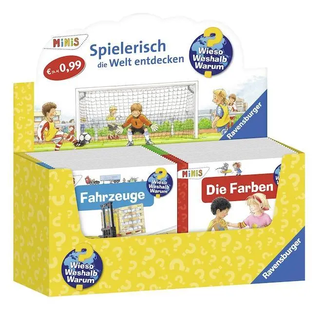 Cover: 9783473685806 | Verkaufs-Kassette "Ravensburger Minis 107 - Wieso? Weshalb? Warum?...