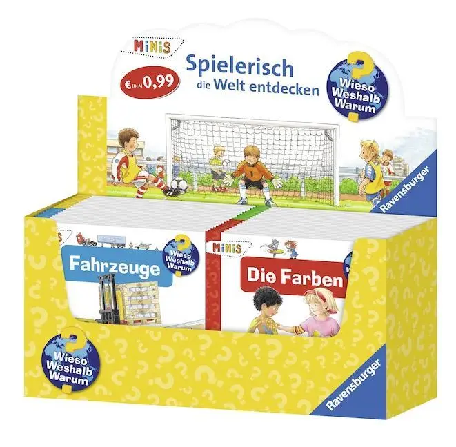 Bild: 9783473685806 | Verkaufs-Kassette "Ravensburger Minis 107 - Wieso? Weshalb? Warum?...