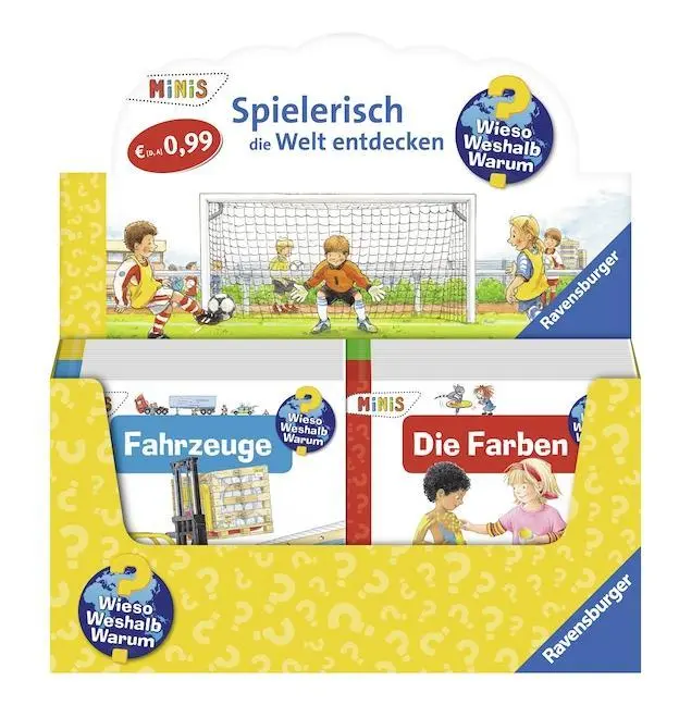 Bild: 9783473685806 | Verkaufs-Kassette "Ravensburger Minis 107 - Wieso? Weshalb? Warum?...