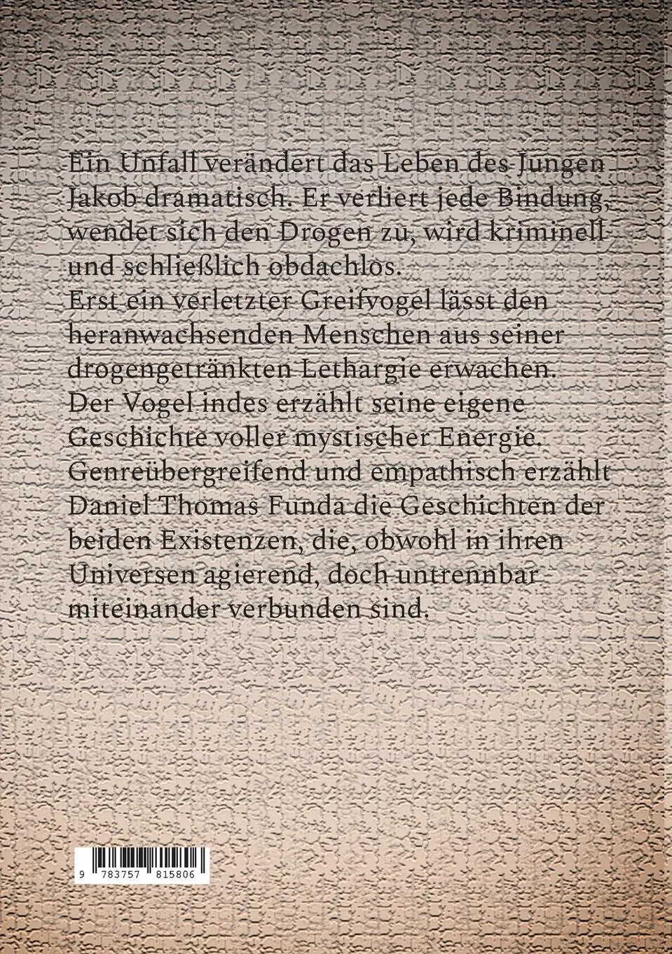 Rückseite: 9783757815806 | Aves´ Traum | Daniel Thomas Funda | Taschenbuch | 486 S. | Deutsch