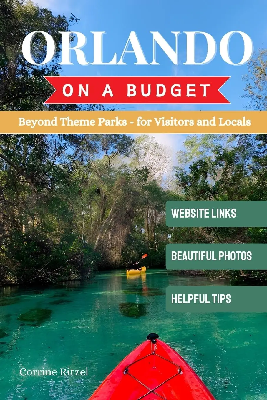 Cover: 9798991185806 | ORLANDO ON A BUDGET | BEYOND THEME PARKS - FOR VISITORS AND LOCALS
