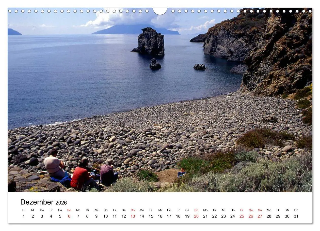 Bild: 9783516235906 | Die Liparischen Inseln (Wandkalender 2026 DIN A3 quer), CALVENDO...