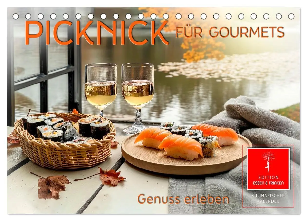Cover: 9783569185906 | Picknick für Gourmets - Genuss erleben (Tischkalender 2027 DIN A5...