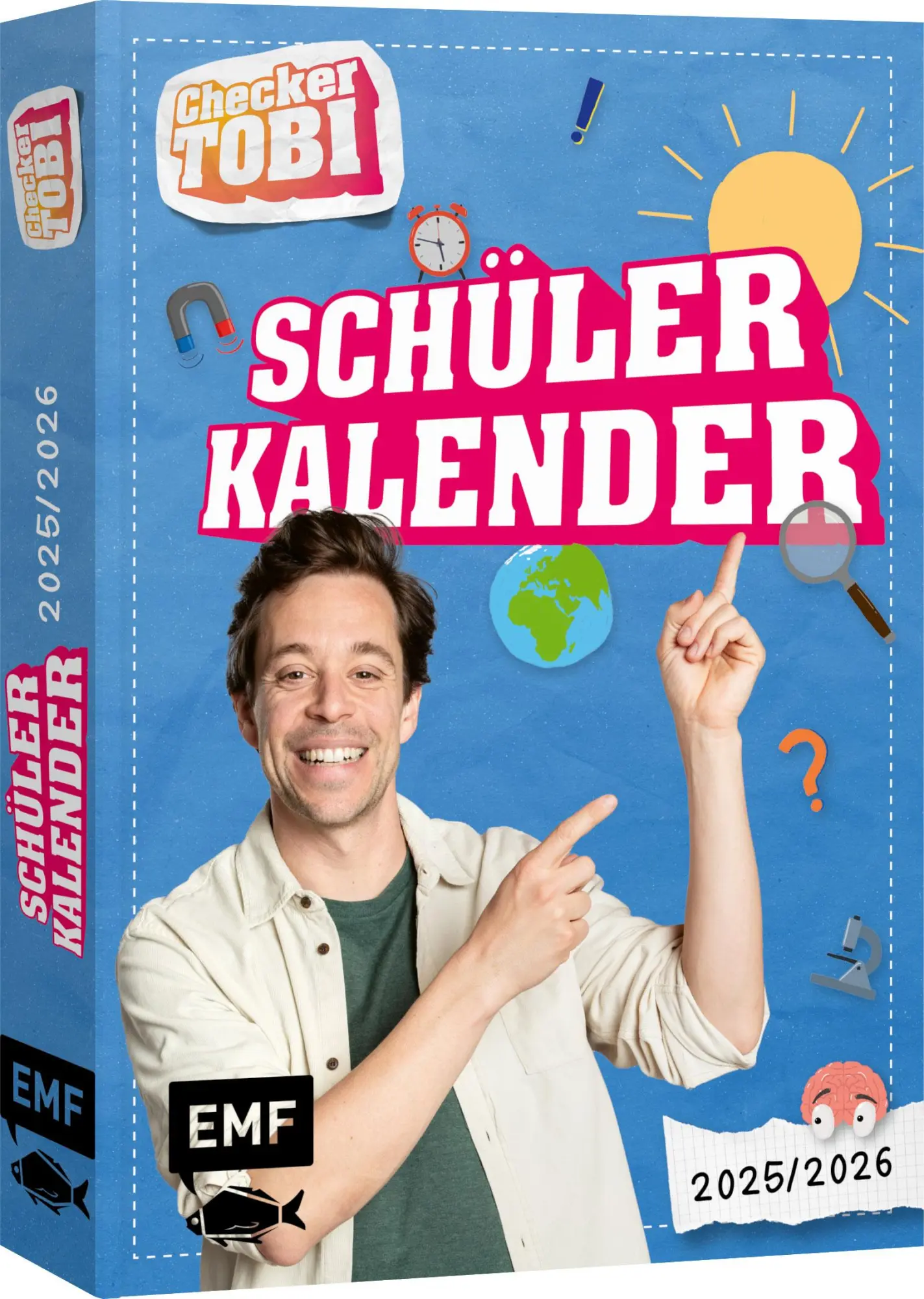 Cover: 9783745925906 | Checker Tobi - Schülerkalender 2025/2026 | Checker Tobi | Taschenbuch