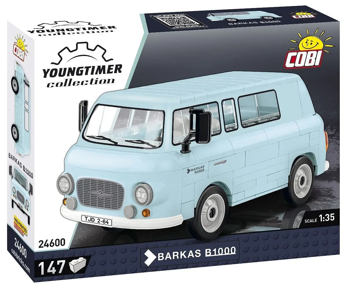 Cover: 5902251246006 | COBI Youngtimer 24600 - Barkas B1000, Bausatz 1:35, 147 Klemmbausteine