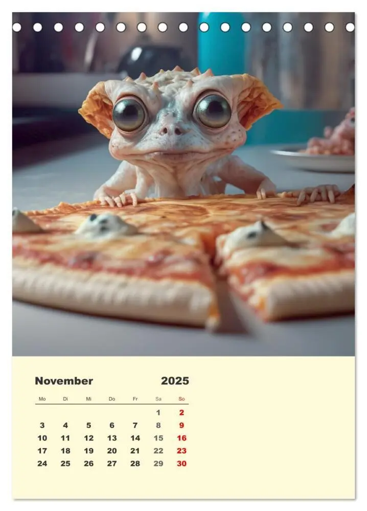 Bild: 9783435876006 | Kleine Gangster. Lustige Monster im Alltag (Tischkalender 2025 DIN...