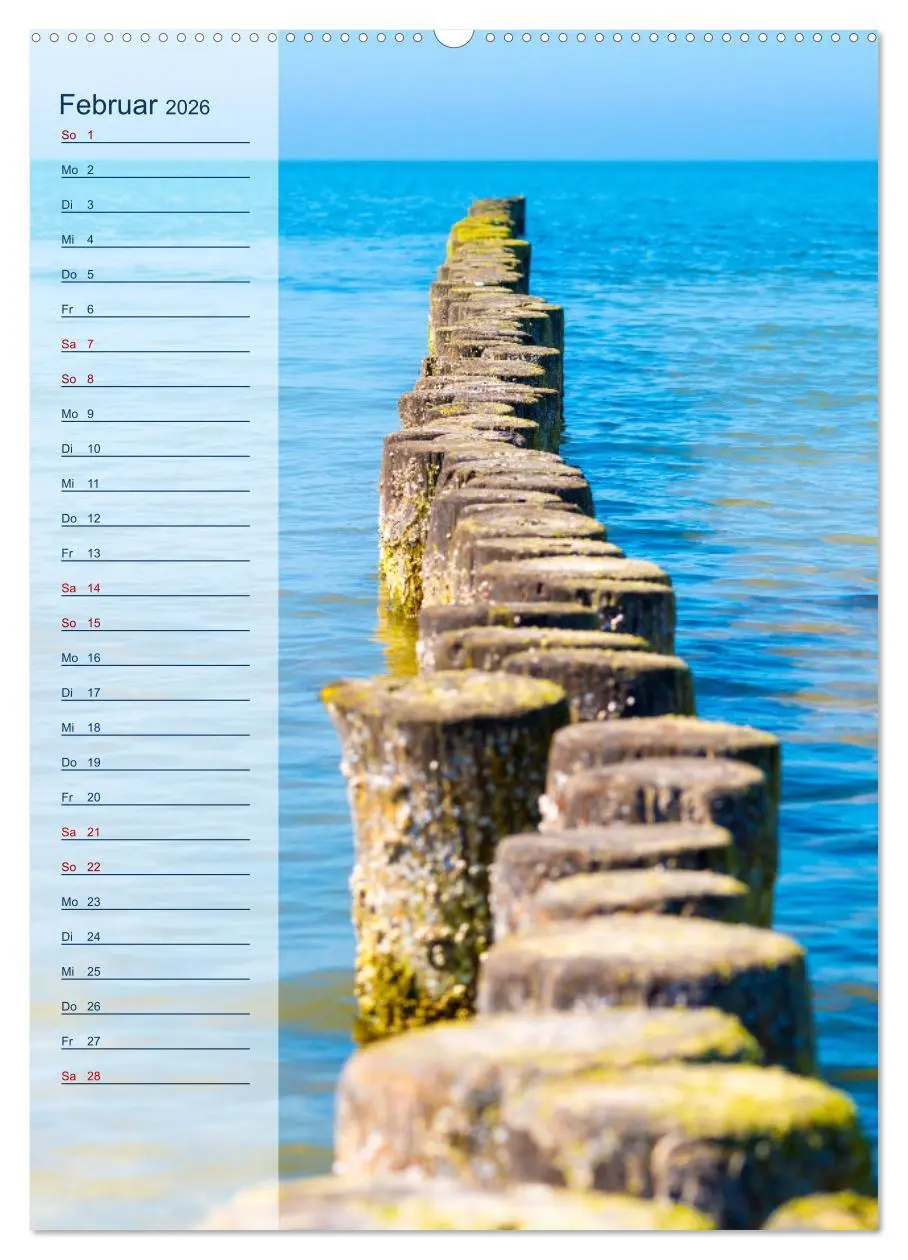 Bild: 9783516366006 | Maritim - Geburtstagskalender (Wandkalender 2026 DIN A2 hoch),...