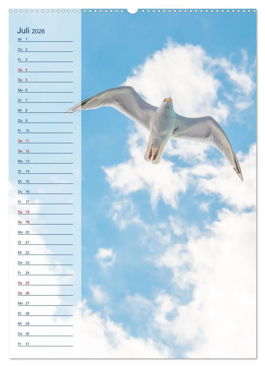 Bild: 9783516366006 | Maritim - Geburtstagskalender (Wandkalender 2026 DIN A2 hoch),...