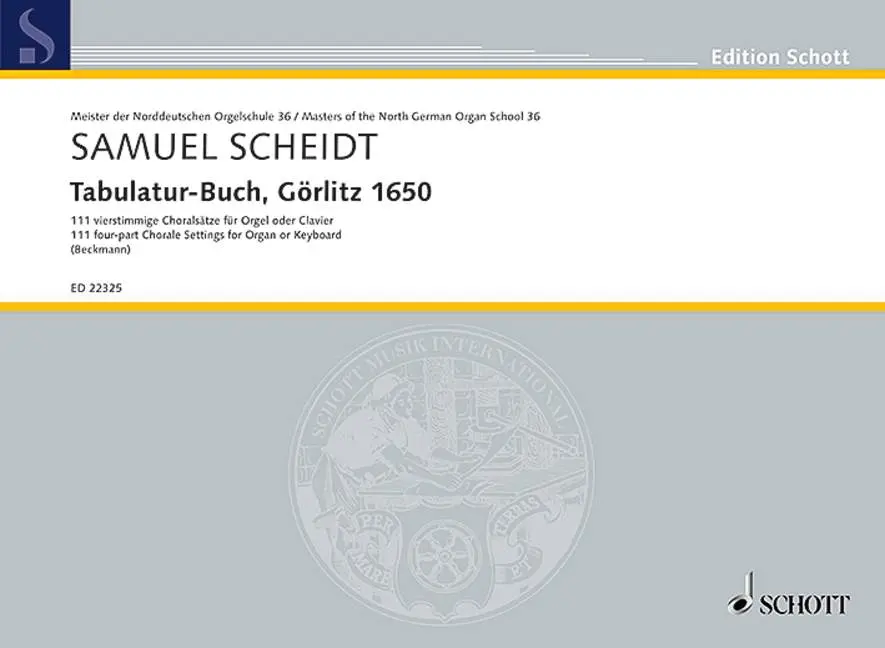 Cover: 9790001136006 | Tabulatur-Buch, Görlitz 1650 | Samuel Scheidt | Buch | Buch | Deutsch