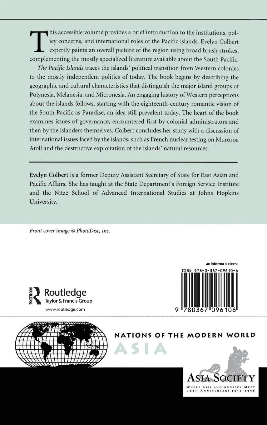 Rückseite: 9780367096106 | The Pacific Islands | Paths To The Present | Evelyn Colbert | Buch