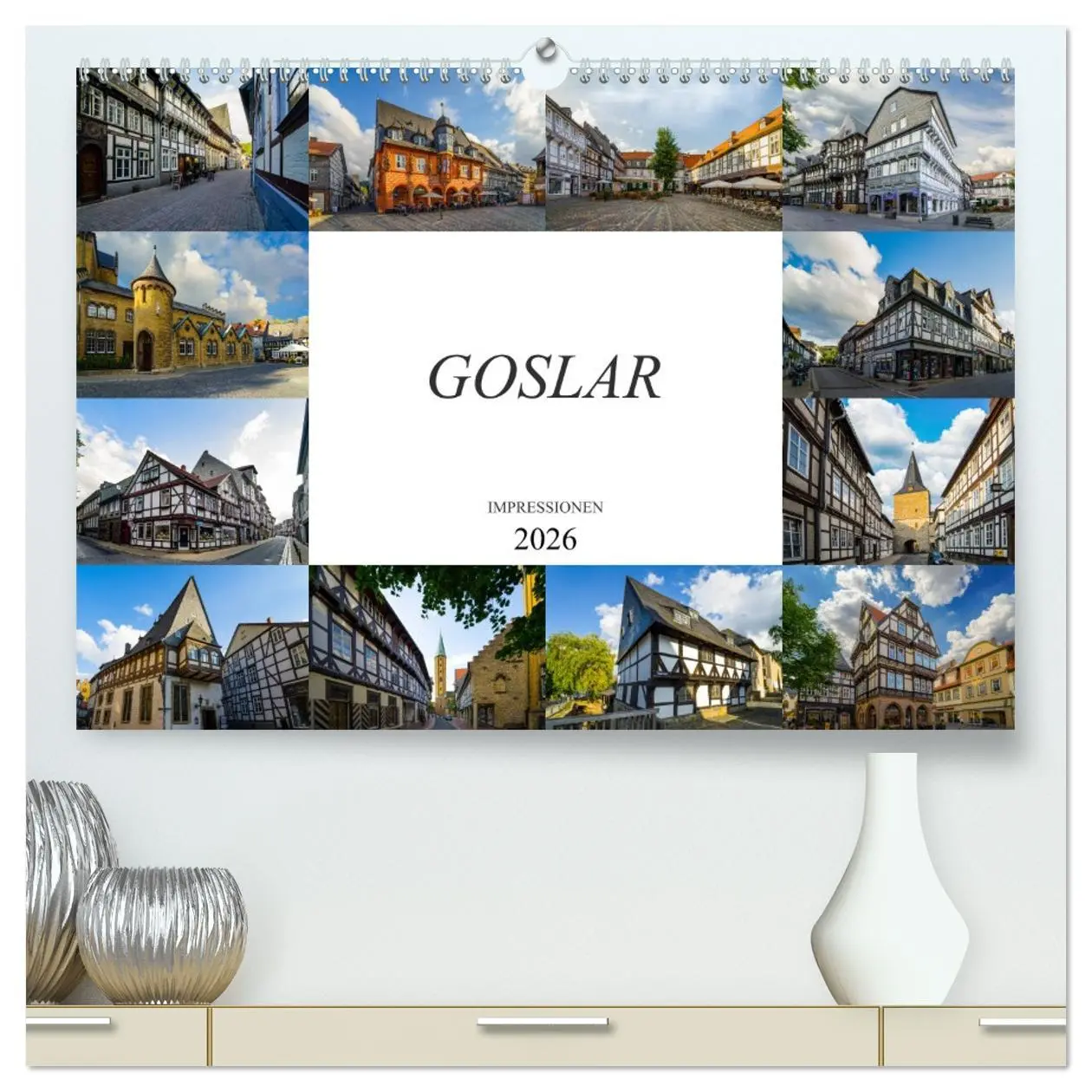 Cover: 9783457716106 | Goslar Impressionen (hochwertiger Premium Wandkalender 2026 DIN A2...