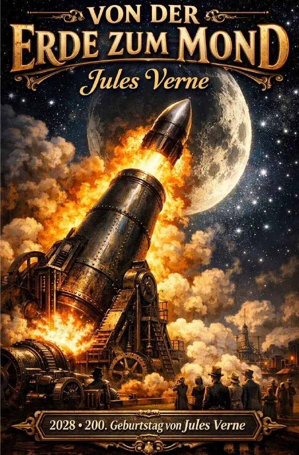 Cover: 9783565176106 | Von der Erde zum Mond | Direkte Fahrt in 97 Stunden 20 Minuten.DE