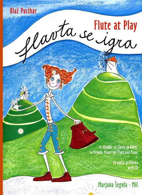 Cover: 9790709006106 | Flute At Play - Flavta se igra | Blaz Pucihar | Buch + CD | 2004