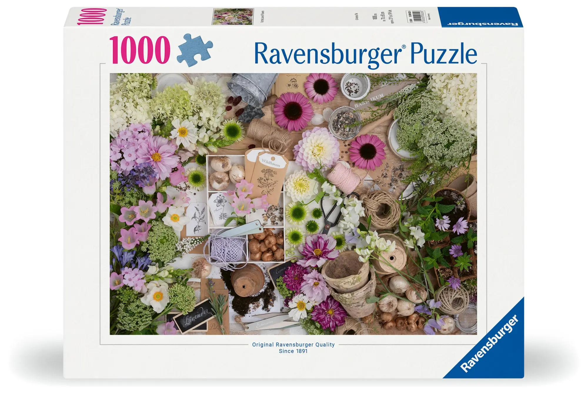 Cover: 4005555006206 | Erwachsenenpuzzle 1000 Teile - Prachtvolle Blumenliebe | Spiel | 2024