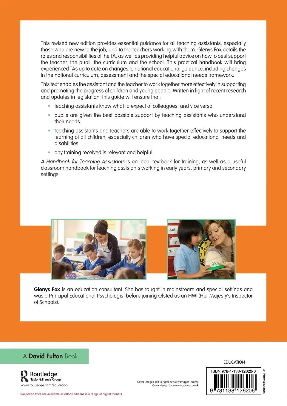 Rückseite: 9781138126206 | A Handbook for Teaching Assistants | Glenys Fox | Taschenbuch | 2016