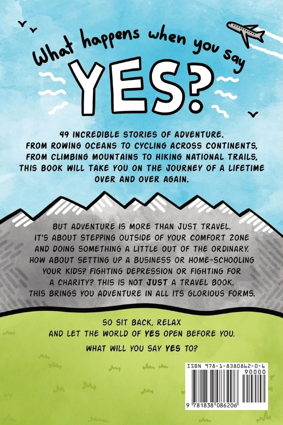 Rückseite: 9781838086206 | The Biggest Book of Yes | 49 Short Adventure Stories | Jon Doolan