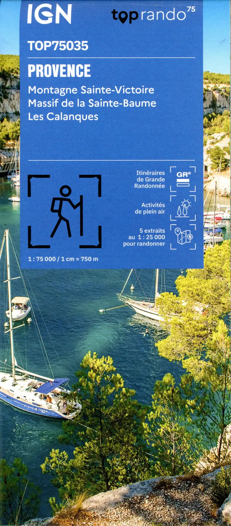 Cover: 9782758556206 | Provence St. Victoiree | 1:75000 | (Land-)Karte | Englisch | 2025