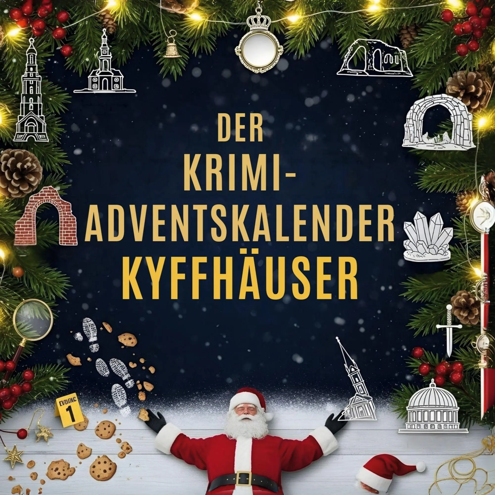 Cover: 9783695306206 | Der Krimi-Adventskalender Kyffhäuser | Mordsverdächtig in 24 Akten