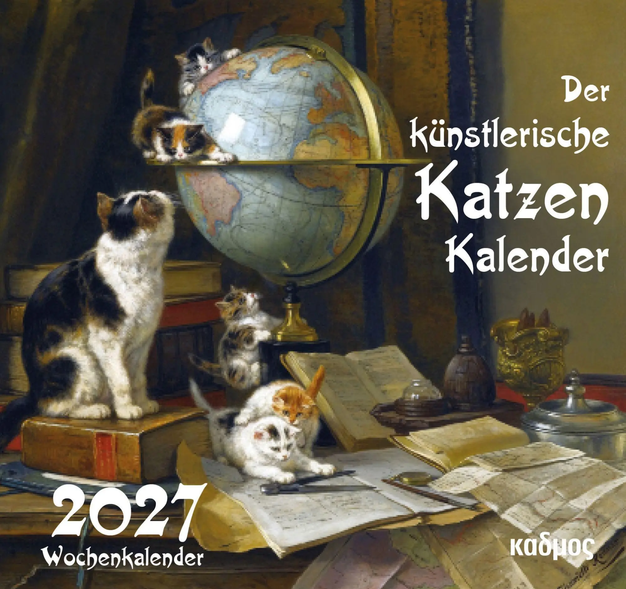 Cover: 9783865996206 | Der künstlerische Katzenkalender (2027) | Kalender | 53 S. | Deutsch