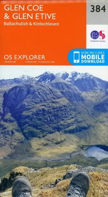 Cover: 9780319246306 | Glen Coe | Ordnance Survey | (Land-)Karte | Karte/Landkarte | Englisch