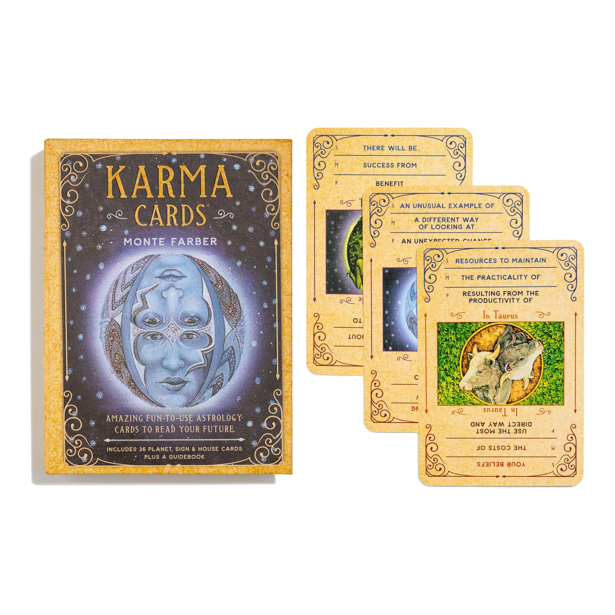 Bild: 9781454926306 | Karma Cards Astrology Deck | Monte Farber | Taschenbuch | Englisch