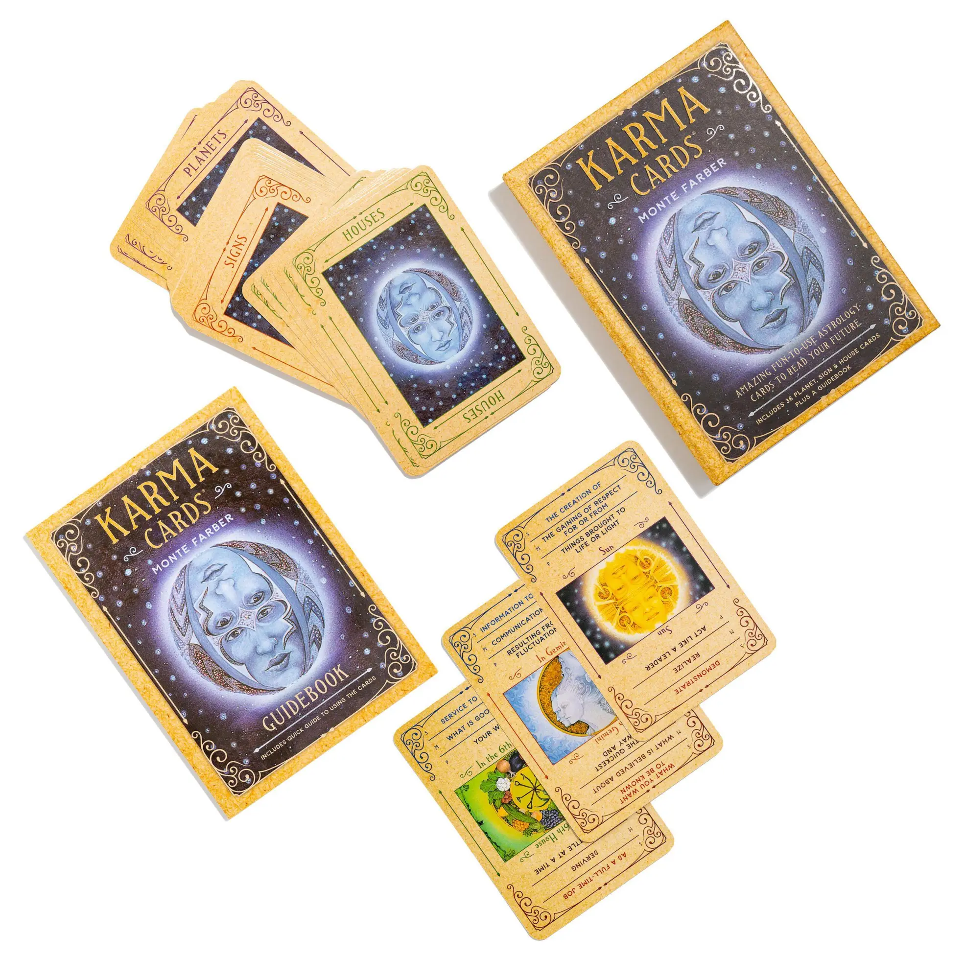 Bild: 9781454926306 | Karma Cards Astrology Deck | Monte Farber | Taschenbuch | Englisch