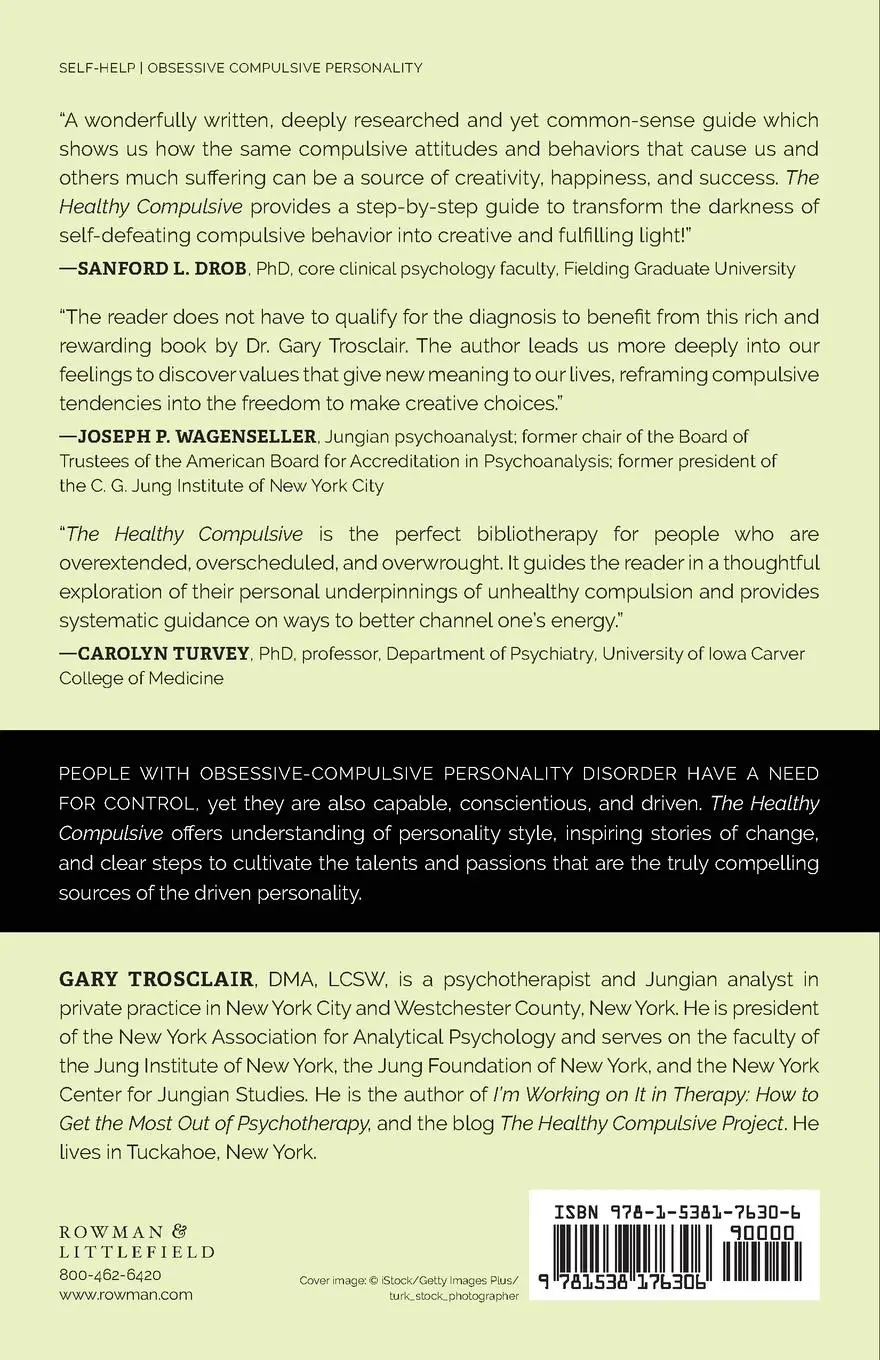 Rückseite: 9781538176306 | The Healthy Compulsive | Gary Trosclair | Taschenbuch | Englisch