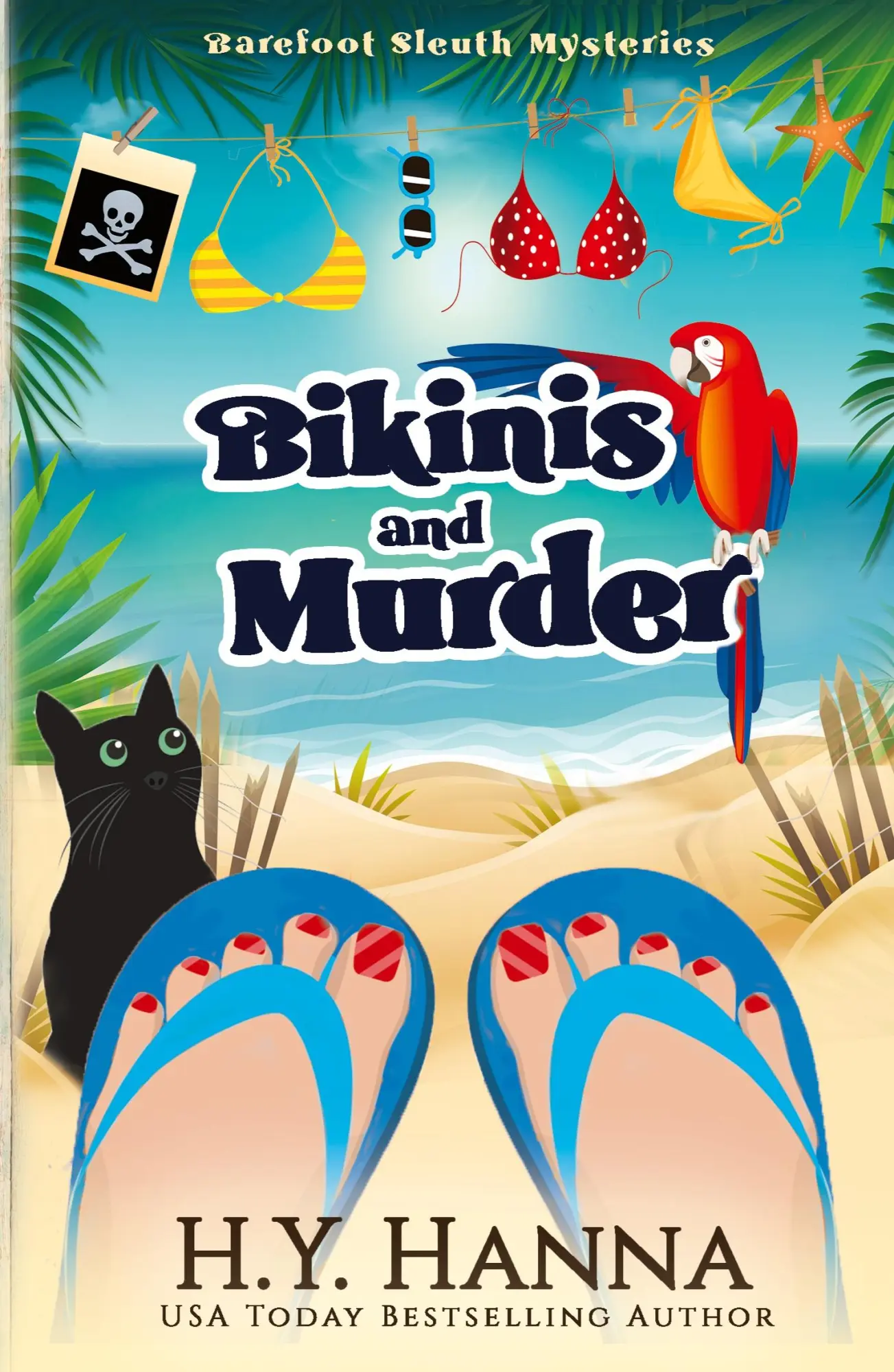 Cover: 9781922436306 | Bikinis and Murder | Barefoot Sleuth Mysteries - Book 4 | H. Y. Hanna
