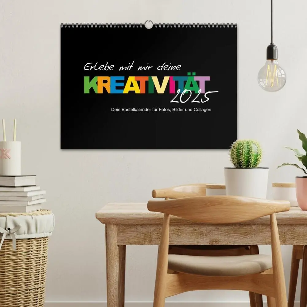 Bild: 9783383996306 | Erlebe mit mir deine Kreativität (Wandkalender 2025 DIN A3 quer),...