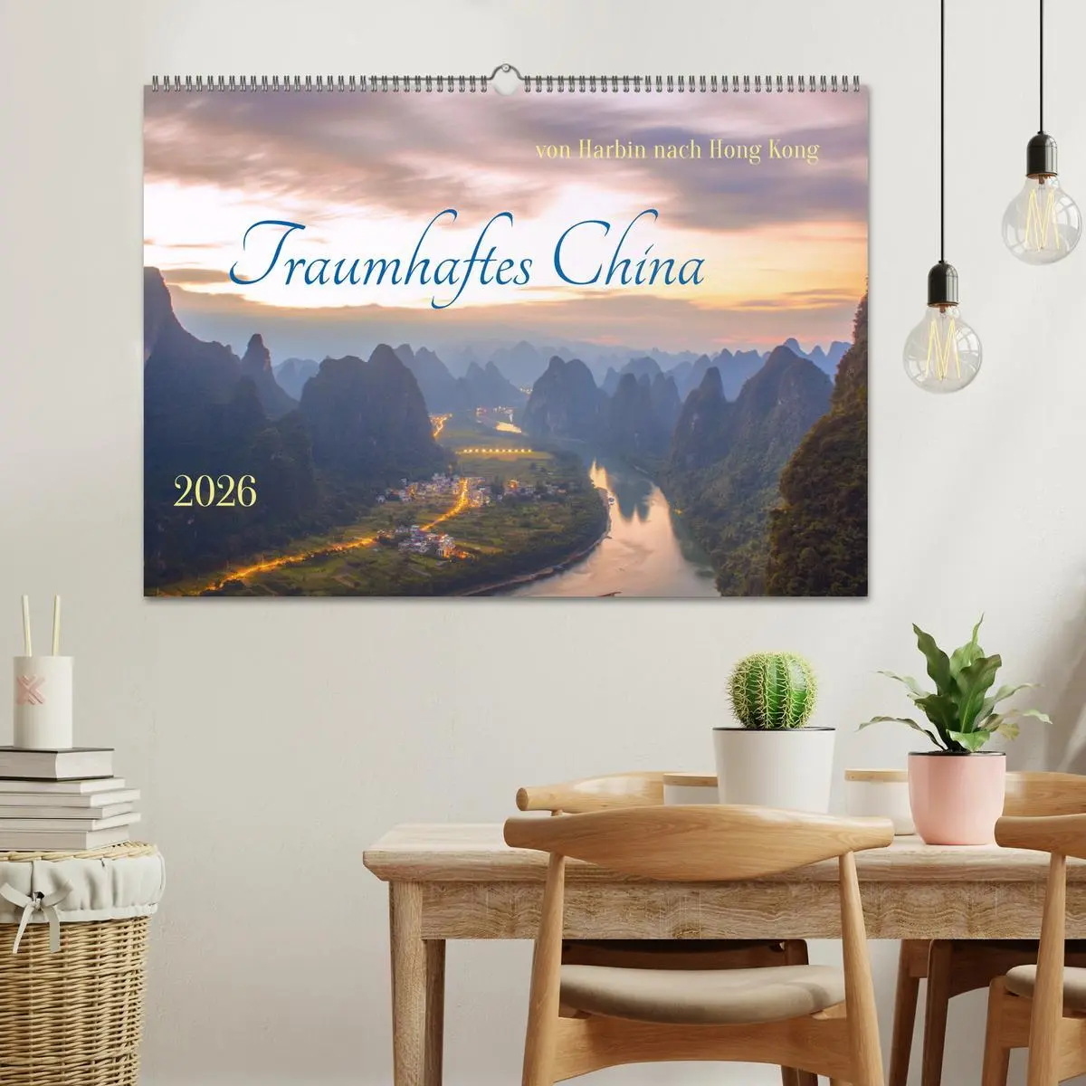Bild: 9783457486306 | Traumhaftes China (Wandkalender 2026 DIN A2 quer), CALVENDO...