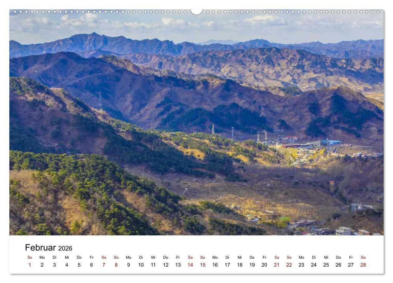 Bild: 9783457486306 | Traumhaftes China (Wandkalender 2026 DIN A2 quer), CALVENDO...