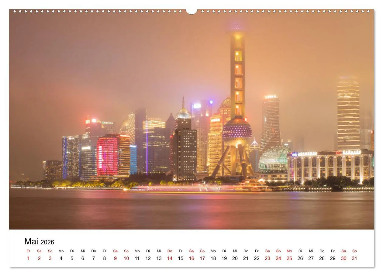Bild: 9783457486306 | Traumhaftes China (Wandkalender 2026 DIN A2 quer), CALVENDO...