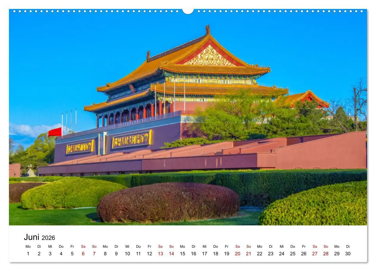 Bild: 9783457486306 | Traumhaftes China (Wandkalender 2026 DIN A2 quer), CALVENDO...