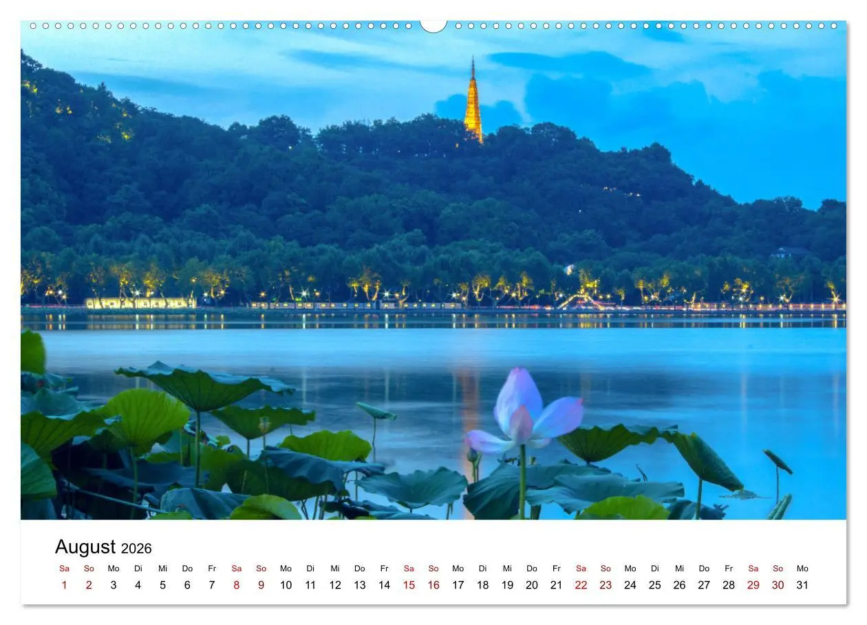 Bild: 9783457486306 | Traumhaftes China (Wandkalender 2026 DIN A2 quer), CALVENDO...